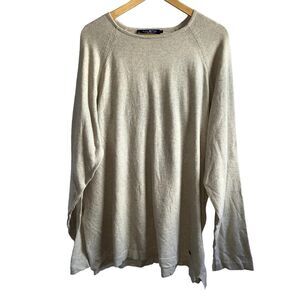 Men's Stone Rose Aspen Ivory Crewneck Ragland Sweater Size 3XL NWOT !